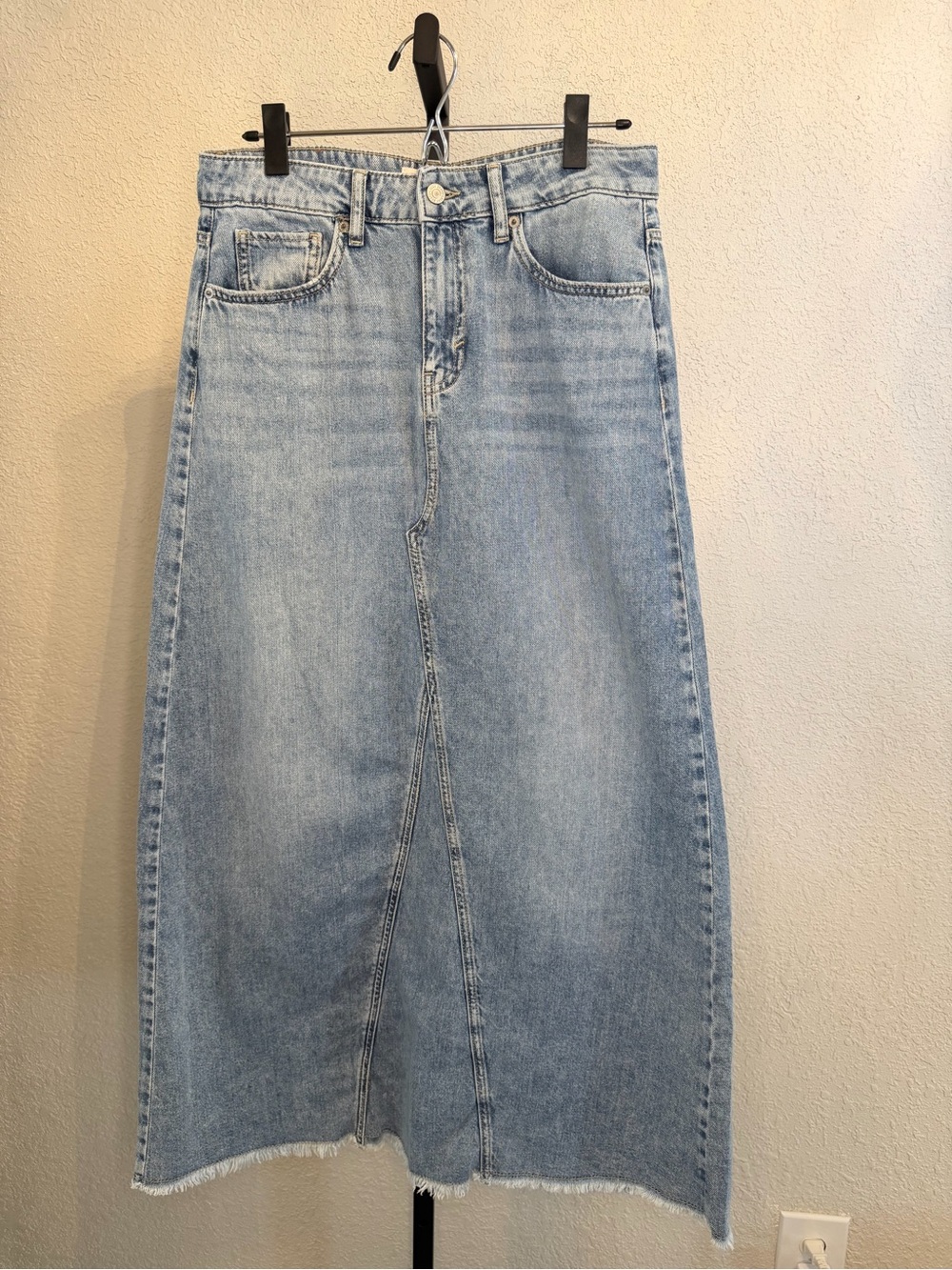 Lucky Brand Denim Maxi Skirt - Picture 4 of 12